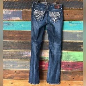 Hydraulic denim slight boot cut size 10